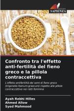 Confronto tra l'effetto anti-fertilità del fieno greco e la pillola contraccettiva af Ayah Rebhi Hilles