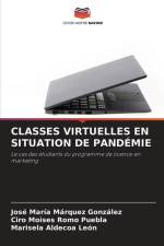 CLASSES VIRTUELLES EN SITUATION DE PANDÉMIE af José María Márquez González