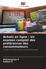 Achats en ligne : Un examen complet des préférences des consommateurs af Mohanapriya S