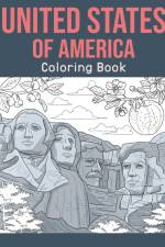 United States Of America Coloring Book af Paperland