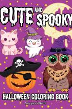 Cute and Spooky Halloween Coloring Book for Adults and Kids af Yunaizar88