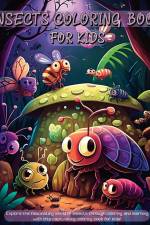 Insects Coloring Book For Kids af Lazy Black Cat Books
