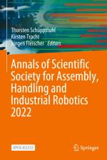 Annals of Scientific Society for Assembly, Handling and Industrial Robotics 2022 af Jürgen Fleischer
