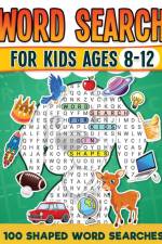 Word Search For Kids Ages 8-12 | 100 Fun Shaped Word Search Puzzles | Childrens Activity Book | Advanced Level Puzzles | Search and Find to Improve Vocabulary and Spelling Skills| Large Print af Rr Publishing