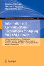 Information and Communication Technologies for Ageing Well and e-Health af Leszek A. Maciaszek