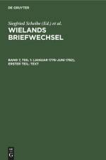 (Januar 1778¿Juni 1782), Erster Teil: Text af Waltraud Hagen