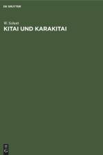 Kitai und Karakitai af W. Schott