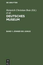 Jänner bis Junius af Heinrich Christian Boie