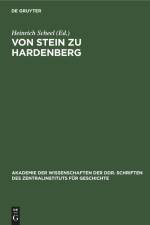 Von Stein zu Hardenberg af Doris Schmidt