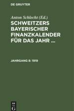 1919 af Anton Schlecht