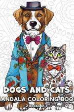 Dogs and Cats Mandala Coloring Book af Lea Schöning Bb