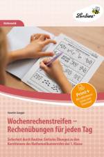 Wochenrechenstreifen - Rechenübungen für jeden Tag af Annette Szugger