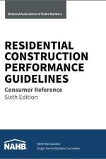 Residential Construction Performance Guidelines, Consumer Reference, Sixth Edition (Pack of 10) af N. National Association of Home Builders