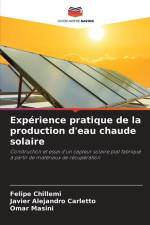 Expérience pratique de la production d'eau chaude solaire af Felipe Chillemi