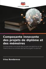 Composante innovante des projets de diplôme et des mémoires af Irin¿ Bondareva