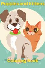 Puppies and Kittens Coloring Book af Sophia Caleb