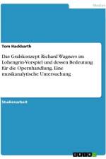 Das Gralskonzept Richard Wagners im Lohengrin-Vorspiel und dessen Bedeutung für die Opernhandlung. Eine musikanalytische Untersuchung af Tom Hackbarth