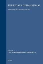 The Legacy of Hans Jonas: Judaism and the Phenomenon of Life af Hava Tirosh-Samuelson