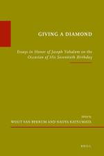 Giving a Diamond: Essays in Honor of Joseph Yahalom on the Occasion of His Seventieth Birthday af Naoya Katsumata