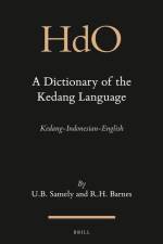 A Dictionary of the Kedang Language af Ursula Samely