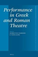 Performance in Greek and Roman Theatre af George Harrison