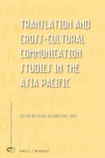 Translation and Cross-Cultural Communication Studies in the Asia Pacific