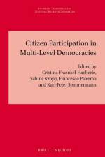 Citizen Participation in Multi-Level Democracies af Cristina Fraenkel-Haeberle
