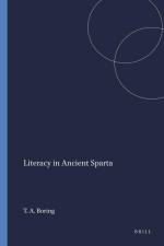 Literacy in Ancient Sparta af Terrence A. Boring