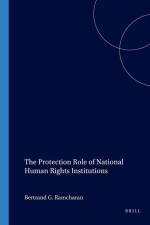 The Protection Role of National Human Rights Institutions af Bertie G. Ramcharan
