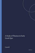 A Study of Thumos in Early Greek Epic af Caswell