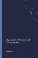 A Systematical Bibliography of Sallust (1879-1964) af A. D. Leeman