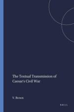 The Textual Transmission of Caesar's Civil War af Virginia Brown