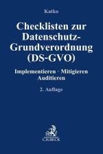 Checklisten zur Datenschutz-Grundverordnung (DS-GVO) af Peter Katko