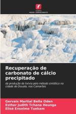Recuperação de carbonato de cálcio precipitado af Gervais Martial Bella Oden