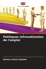 Politiques infranationales de l'emploi af Silvina Leticia Galetto