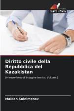 Diritto civile della Repubblica del Kazakistan af Maidan Suleimenov