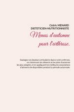 Menus d'automne pour l'arthrose. af Cedric Menard