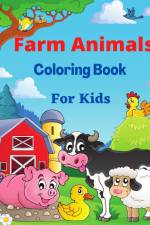Farm Animals Coloring Book for Kids af Sophia Caleb