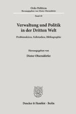Verwaltung und Politik in der Dritten Welt. af Dieter Oberndorfer