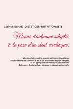 Menus d'automne adaptés à la pose d'un stent cardiaque. af Cedric Menard