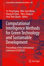 Computational Intelligence Methods for Green Technology and Sustainable Development af Yo-Ping Huang