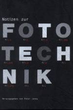 Notizen zur Fototechnik af Peter Jenny