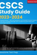 CSCS Study Guide 2023-2024 af Newstone Test Prep