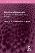 Jewish Jurisprudence af Emanuel B. Quint