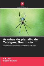 Aranhas do planalto de Taleigao, Goa, Índia af I. K. Pai