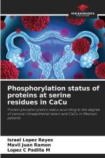 Phosphorylation status of proteins at serine residues in CaCu af Israel Lopez Reyes