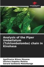 Analysis of the Piper Umbellatum (Tshilombolombo) chain in Kinshasa af Apollinaire Biloso Moyene