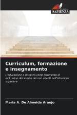 Curriculum, formazione e insegnamento af Maria A. de Almeida Araujo