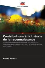 Contributions à la théorie de la reconnaissance af André Ferraz