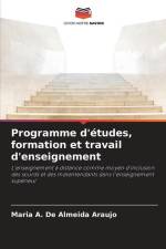 Programme d'études, formation et travail d'enseignement af Maria A. de Almeida Araujo